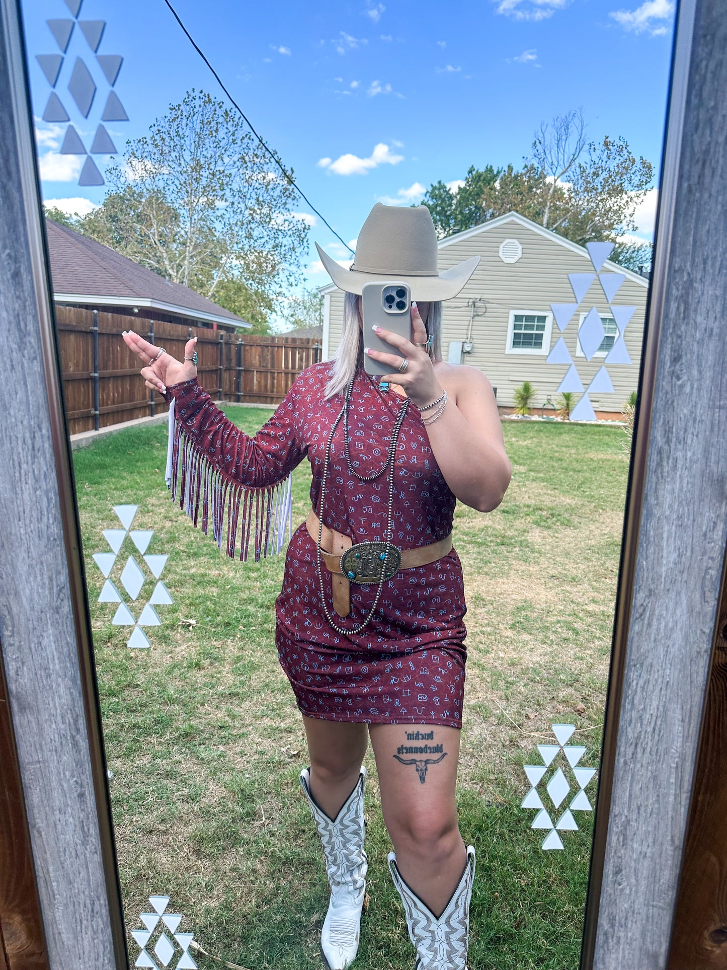 Big Iron Fringe Dress