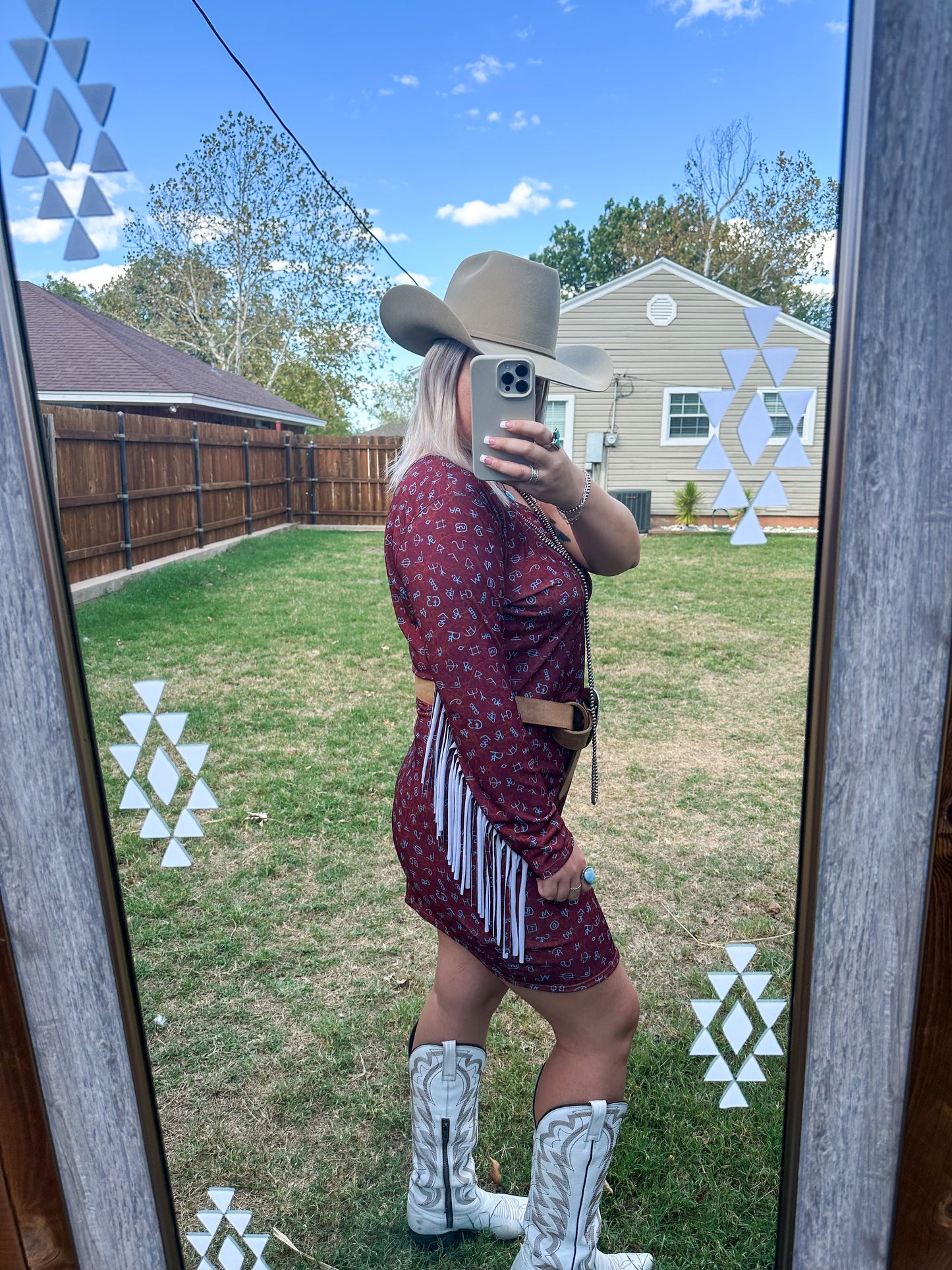 Big Iron Fringe Dress
