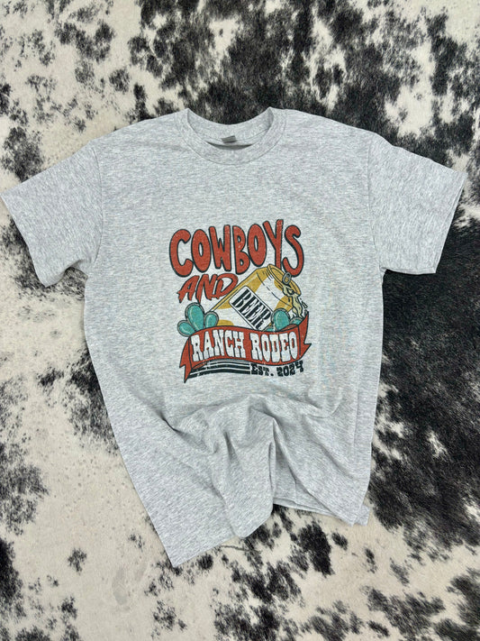 Cowboys & Beer Tee