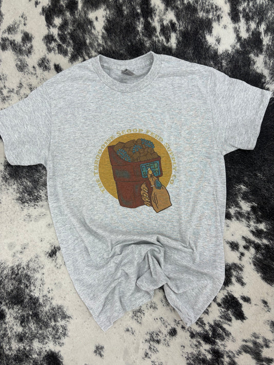 Turquoise Feed Supply Co Tee