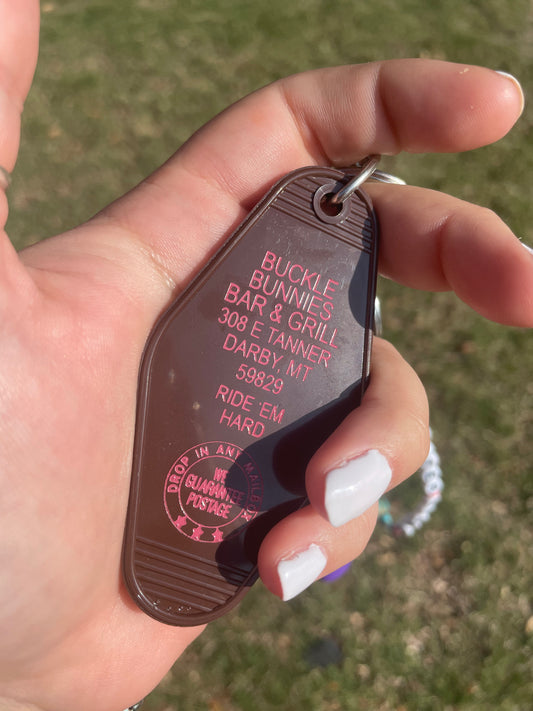 Buckle Bunnies Keychain