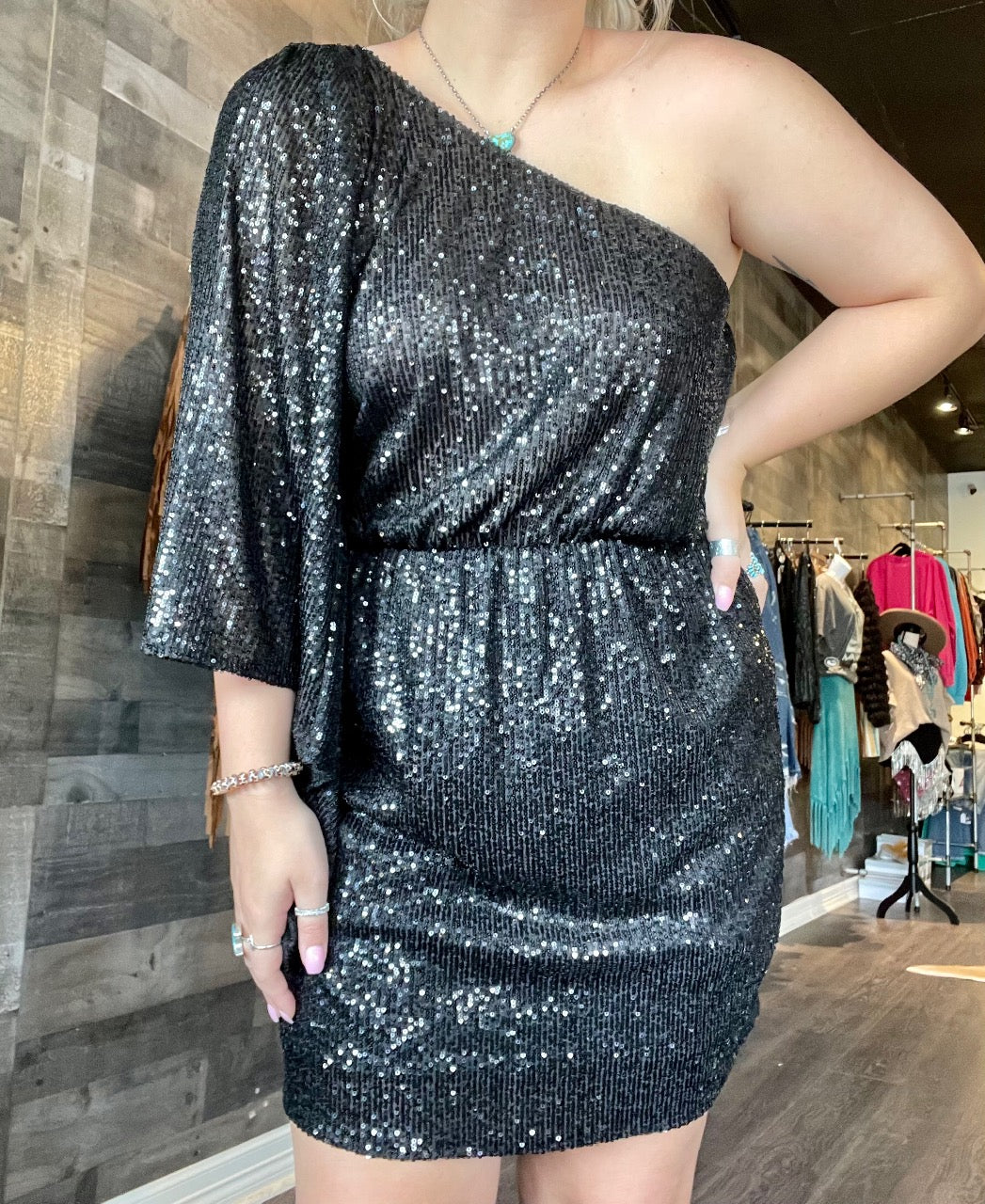 Celebration Sequin Dress