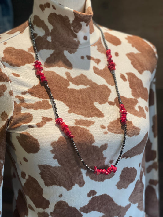 Red Western Necklace