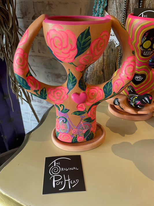 Rose Pot Head ***LOCAL PICKUP ONLY