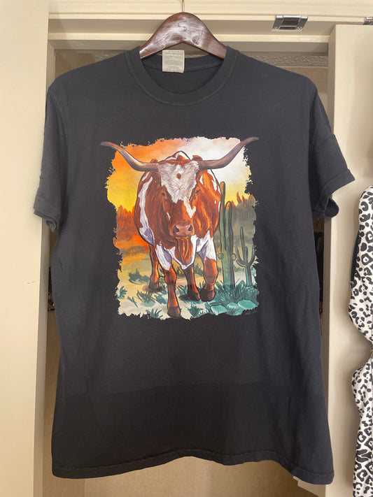 Lucky Longhorn Tee