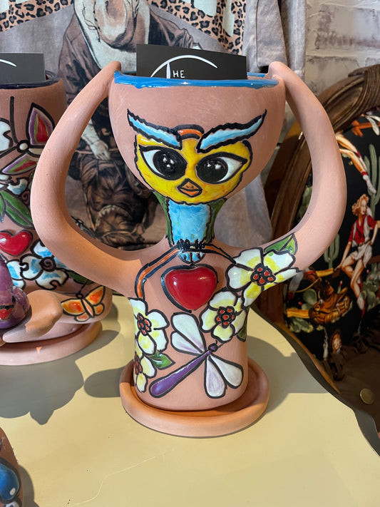 Owl Pot Head ***LOCAL PICKUP ONLY