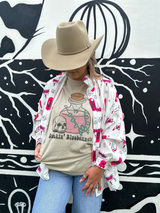Curse The Cowboys BB Tee