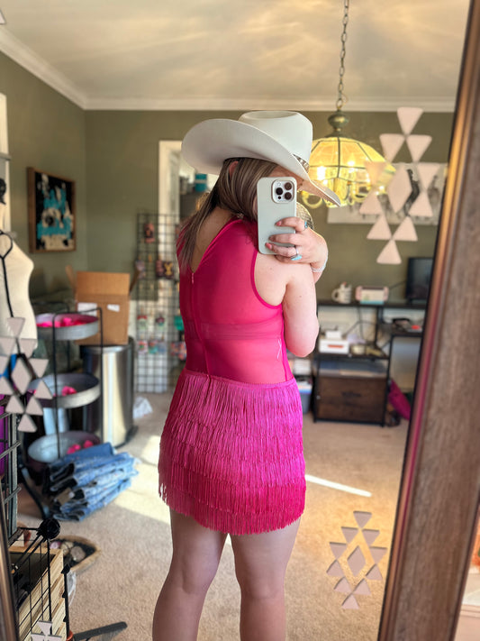 Selena Fringe Romper